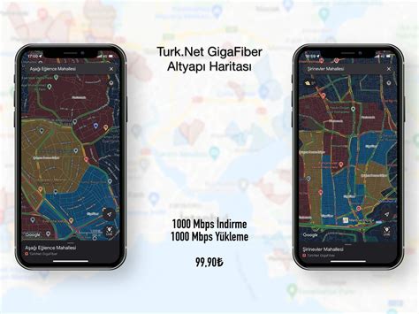turknet gigafiber haritası